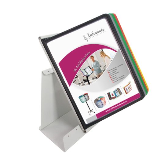 Infomate Elevated Desk File display & Document Holder - Desk unit - Image 9