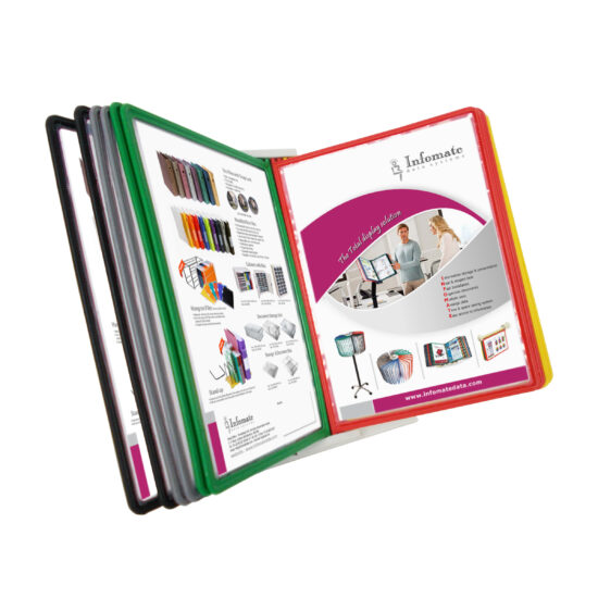 Infomate Elevated Desk File display & Document Holder - Desk unit - Image 11