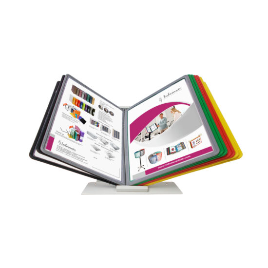 Infomate Elevated Desk File display & Document Holder - Desk unit