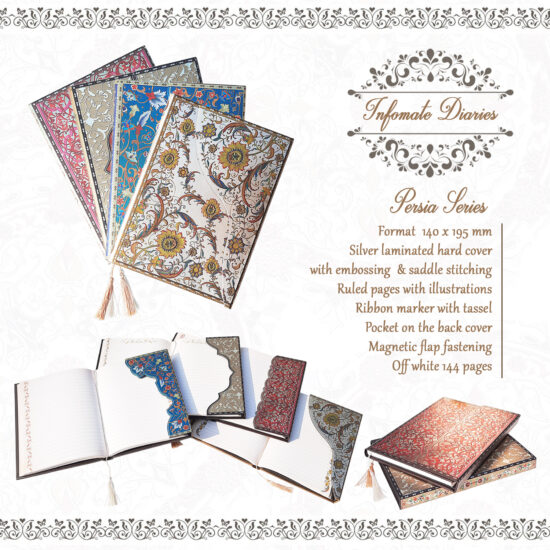 Persia Ethnic Embossed Diary / Notebook 0011-04 - Image 6