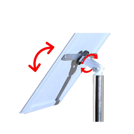 Multipurpose Telescopic Floor Poster Stand (with vertical and horizontal orientation) - Image 6