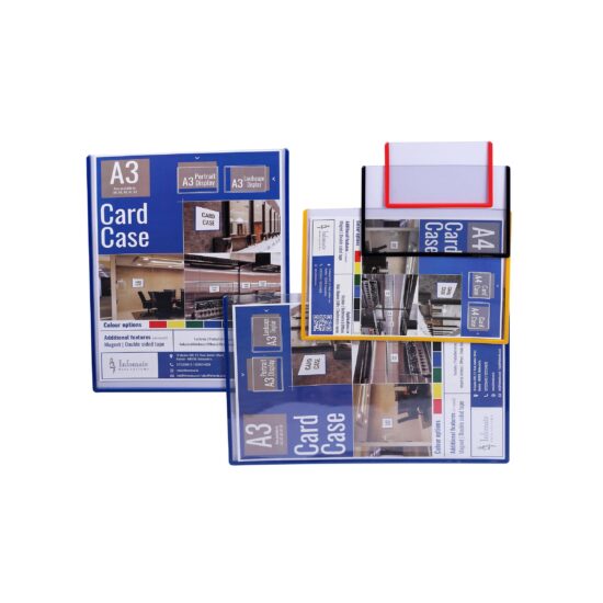 Card Case - Transparent Document Holder - A3 size, pack of 5 - Image 2