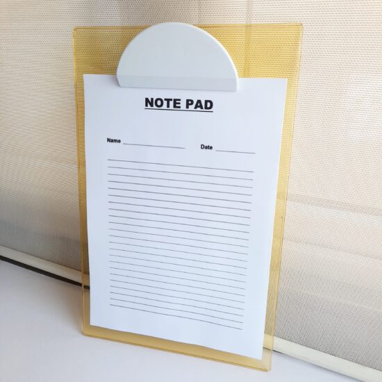 Transparent Clip Board/Exam Pad - Image 5