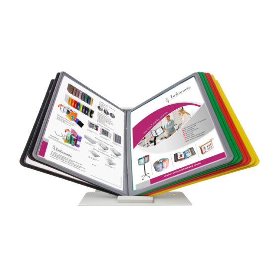 Infomate Elevated Desk File display & Document Holder - Desk unit - Image 10
