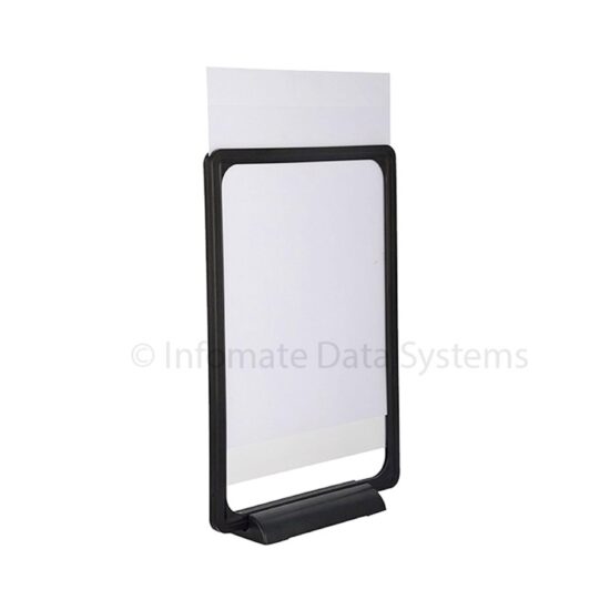 Infomate Multipurpose FRA Frames Pocket A4 Paper Brochures / Sign / Notice Display Table Stand - Pack of 2 - Image 4