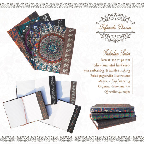 Indostan Ethnic Embossed Diary / Notebook 0003-01 - Image 6