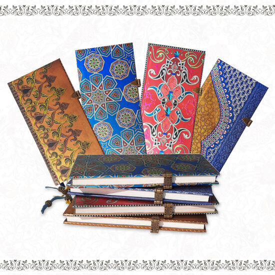 The Arabian Nights Ethnic Embossed Diary / Notebook 0010-02 - Image 4