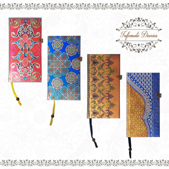 The Arabian Nights Ethnic Embossed Diary / Notebook 0010-02 - Image 3