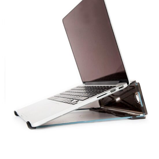 Laptop Stand with Metal Rods - Black (pack of 2)