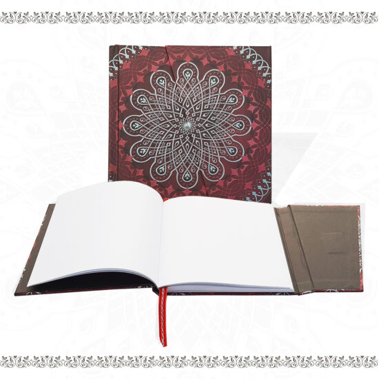 Mandalas Ethnic Embossed Notebook/ Diary 0004-01 - Image 5