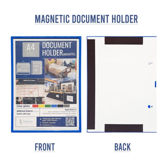 Magnetic Document Holder - A3 Size, Pack of 2 - Image 2