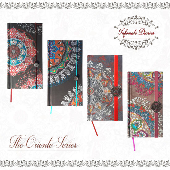 Oriente Ethnic Embossed Diary / Notebook 0002-04 - Image 3