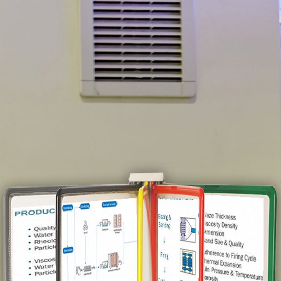 Infomate Plastic Wall Hanging Documents Storage Folders - Wall Unit (Multicoloured Folders) - Image 9