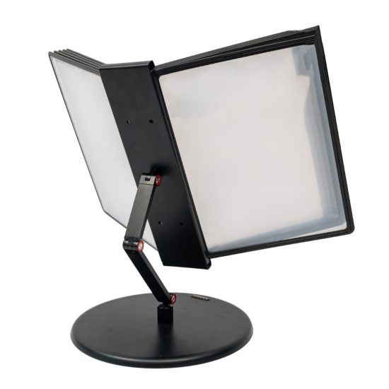 Infomate Adjustable Desk Display Unit A4 – 10 Folders, Document display Stand for Catalogs, Manuals & Product Sheets - Image 6