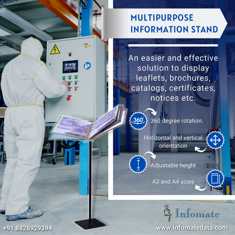 multipurpose information stand